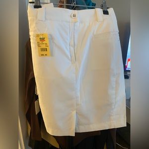 NWT Nike white golf skort